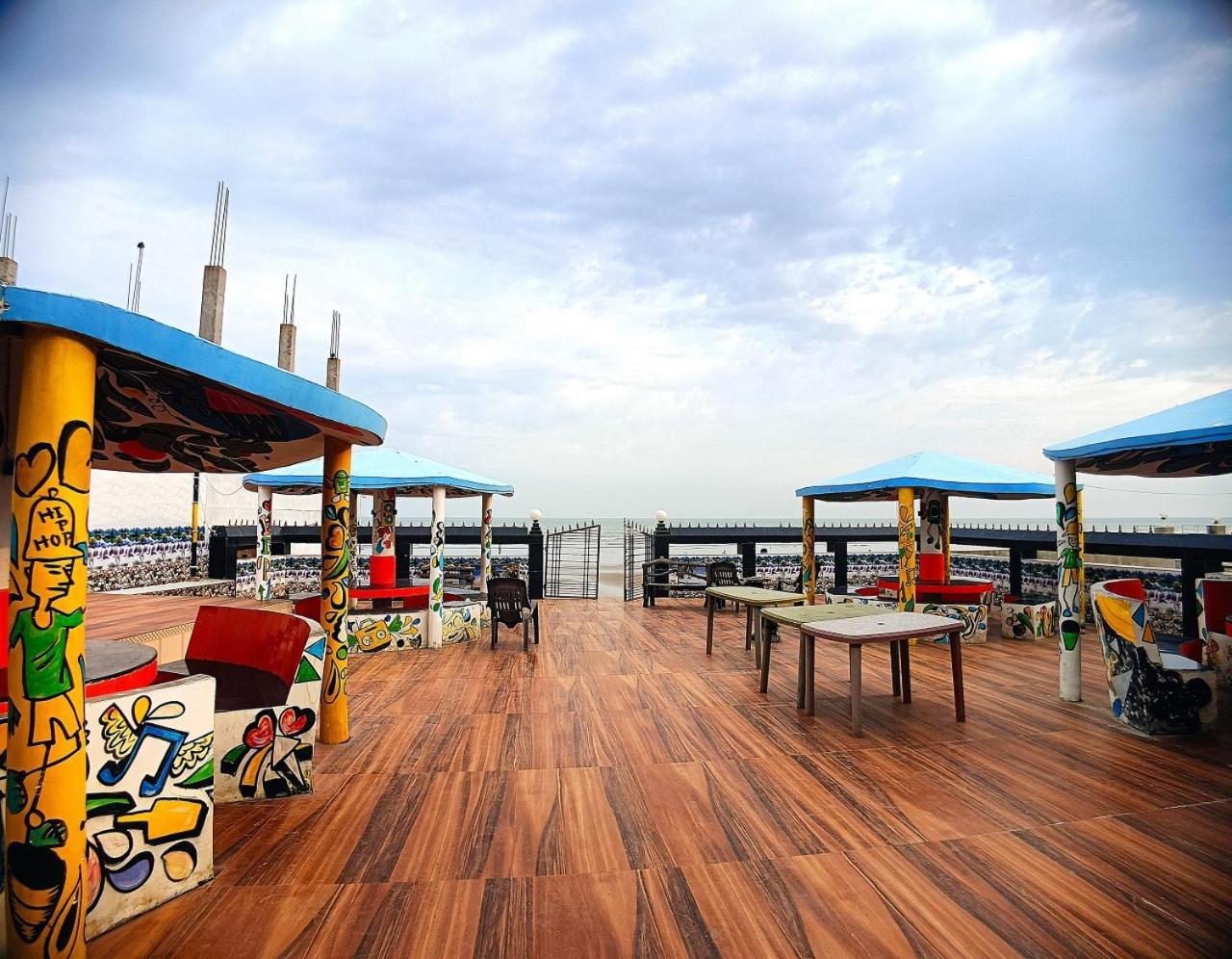 Hotel Hindusthan Inn Mandarmani Bagian luar foto