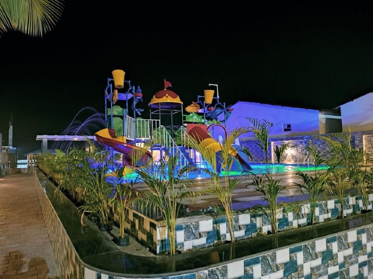 Hotel Hindusthan Inn Mandarmani Bagian luar foto