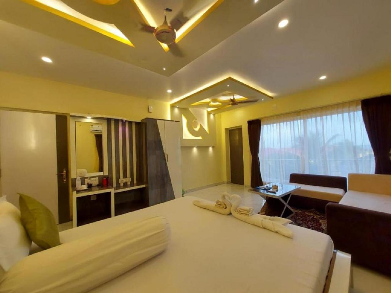 Hotel Hindusthan Inn Mandarmani Bagian luar foto