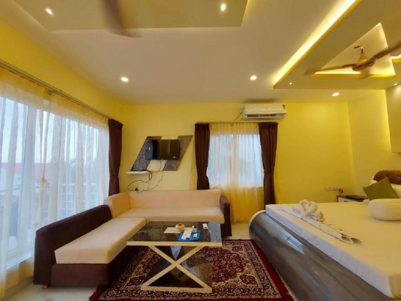 Hotel Hindusthan Inn Mandarmani Bagian luar foto